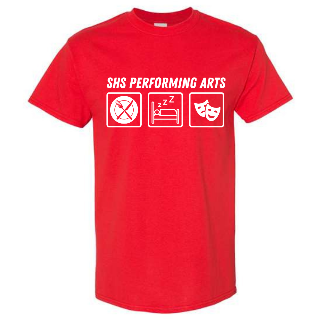 Youth Short Sleeved T-Shirt ~ Eat-Sleep-Theater